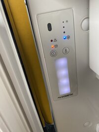 Resolved Dometic fridge powered but no cooling VW T6
