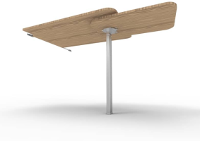ROTO rotating double table + Star leg + standard rail.png