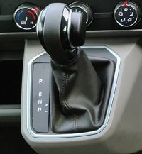 Genuine VW Leather Gearshift with Gaiter Gear Knob Cap - T6.1
