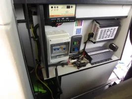 Electrics behind driver's seat.webp