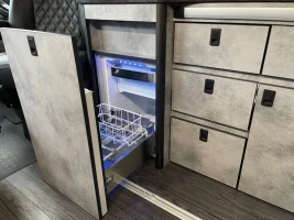 webasto pull out fridge freezer in camper conversion.webp