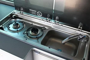 Double gas burner and sink.jpg Double gas burner and sink.jpg