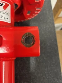 Worn  Drop link bracket.webp