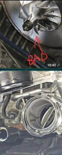 Big TURBO LEAK due to Cylinder Rings defect exess Blw By pressure .jpeg