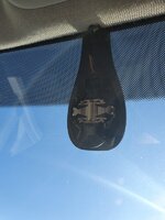 Removal of Interior Rear View Mirror Cover