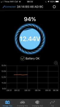 Van Battery after drive and night charge.webp