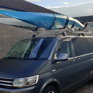 Vw t5 roof top rack bolt size