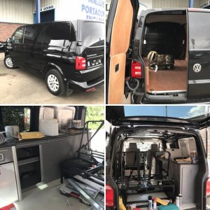 van tailgate conversion before and after