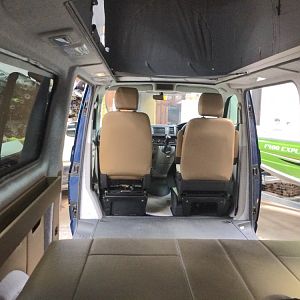 Interior From Rear Inside With Bed Out