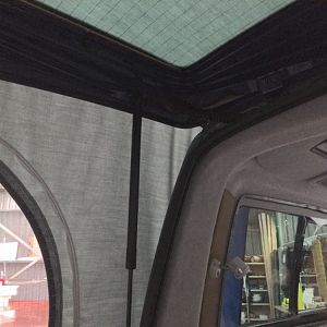 Interior Window View Of Rear Canvis