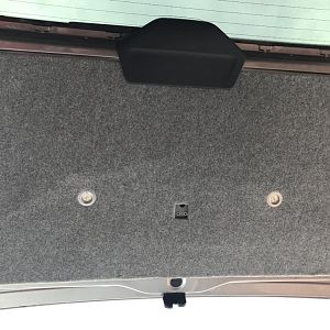 Tailgate with spot lights
