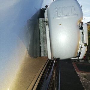 Fiamma F45s on LWB T5 factory high roof