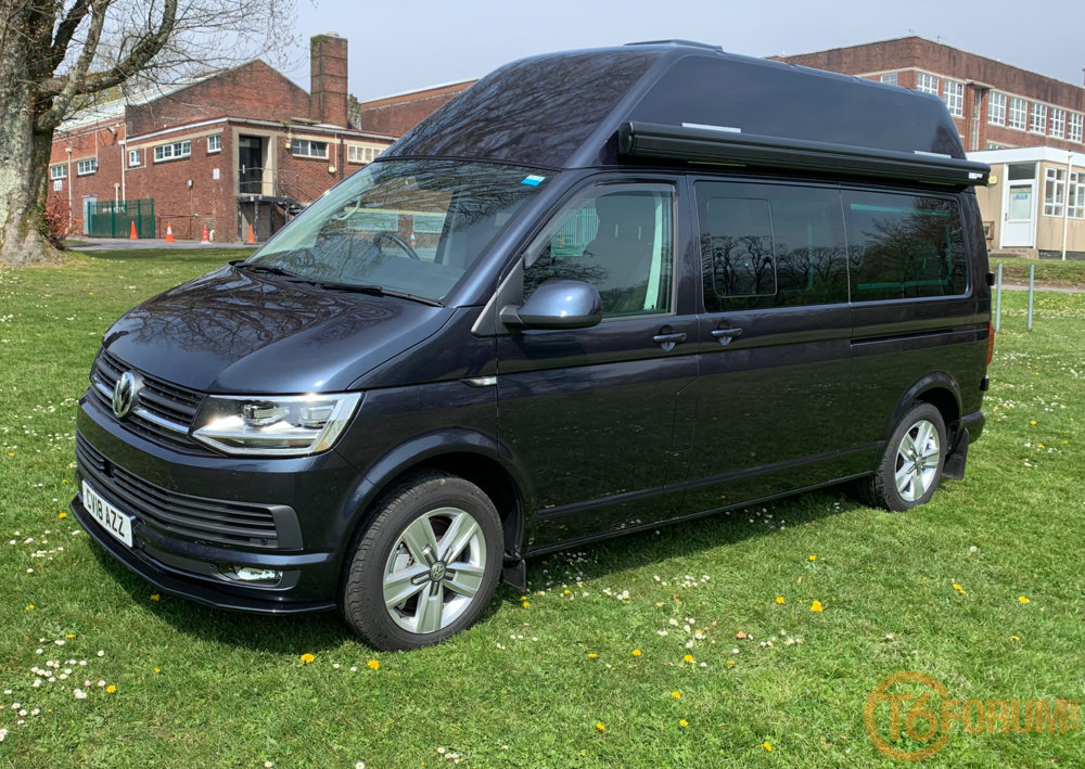 vw t4 high top campervan